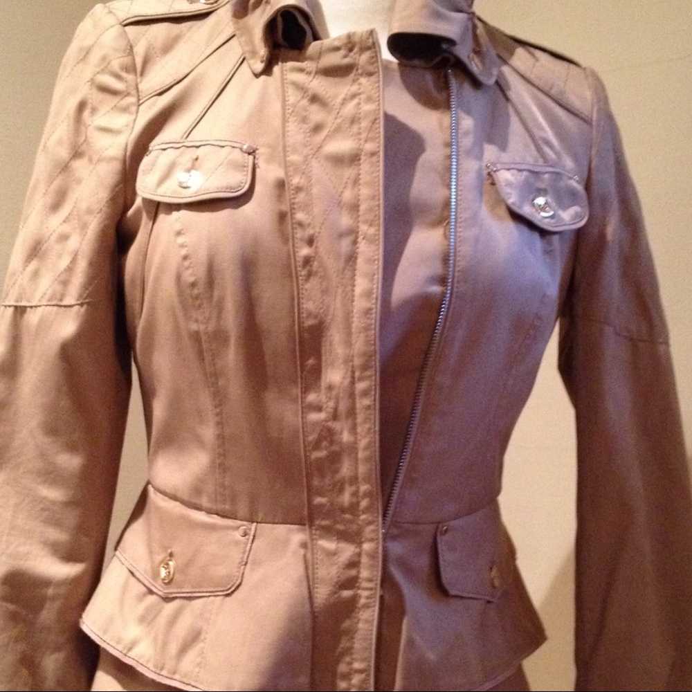 White House Black Market Peplum Jacket